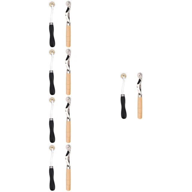 Crimprad Aus Leder Dichtung Rotationsperforator Für Papier Schlaganfall 2 Pcs