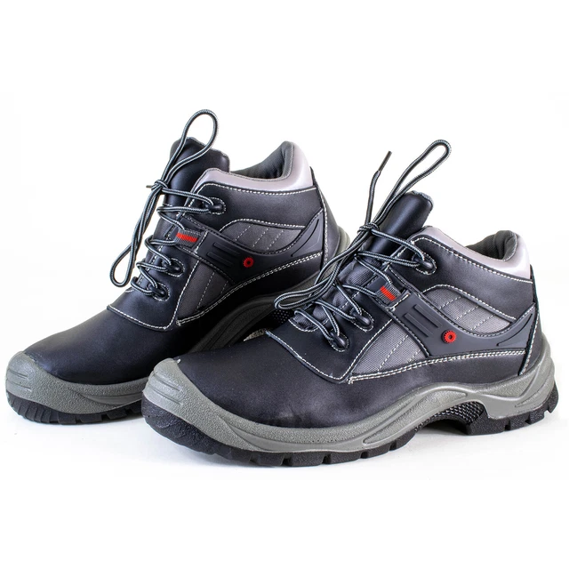 Chaussures de securite et travail semi montantes pour homme cuir Norme EN345 S3