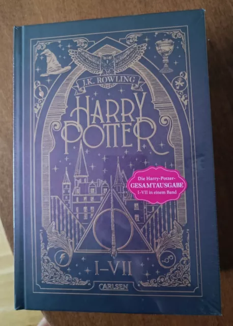 J.K. Rowling Harry Potter Gesamtausgabe 2023 HC Band 1-7 OVP In Folie