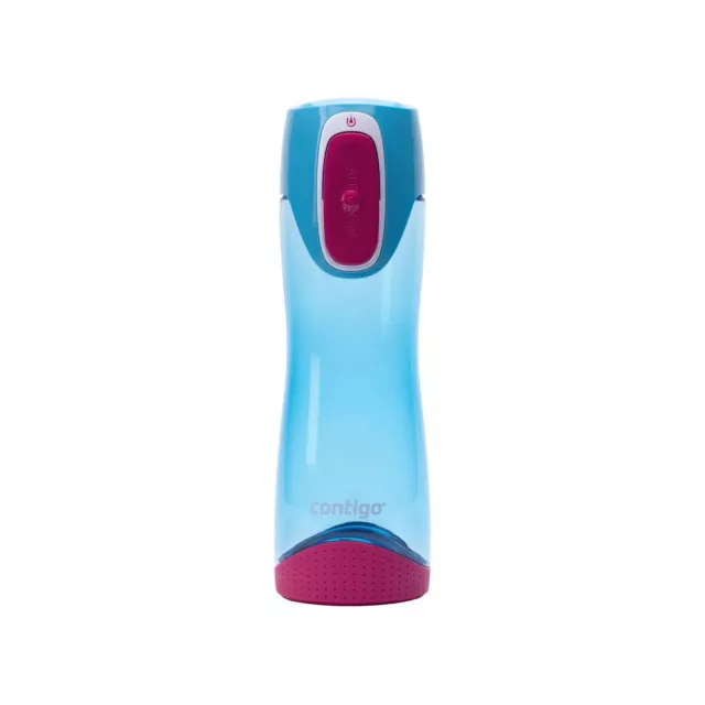 Contigo Bidon Ligne Kids Swish Sky Bleu 1 PC