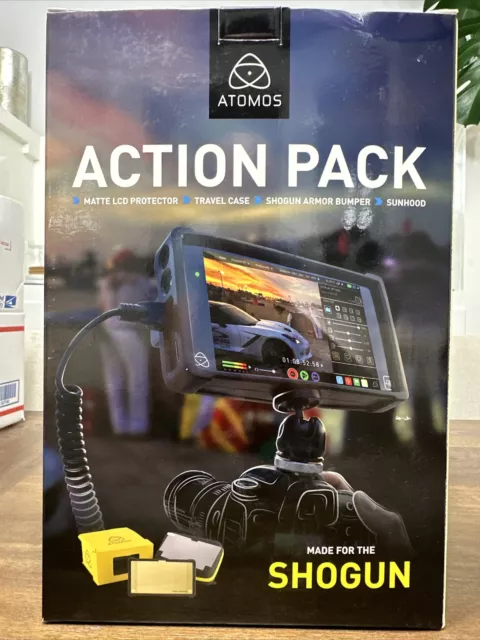 Paquete de acción Atomos para grabadora y monitor Shogun (capucha amarilla)