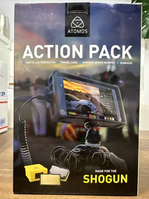 Paquete de acción Atomos para grabadora y monitor Shogun (capucha negra), nuevo