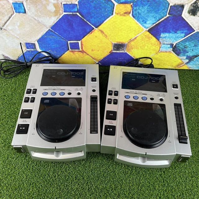 2 X PIONEER CDJ100S DJ CD decks Professional CD DJ Player Decks