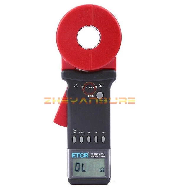 1 pz nuovo ETCR2100A + morsetto digitale misuratore di resistenza terrestre tester a terra