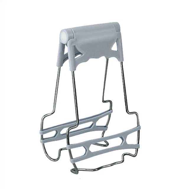 STAINLESS STEEL/SILICONE HOT Plate Gripper Plate Lifter Steamer