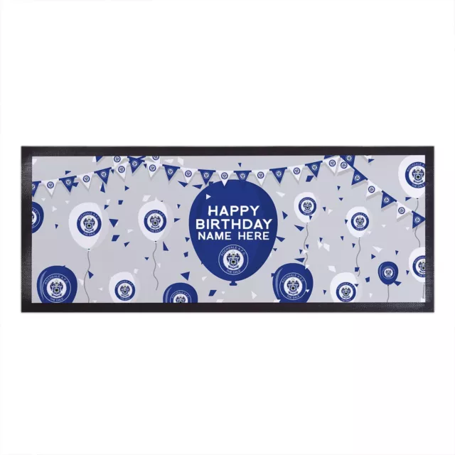 Rochdale FC Officially Licensed - Birthday - Personalised Bar Runner