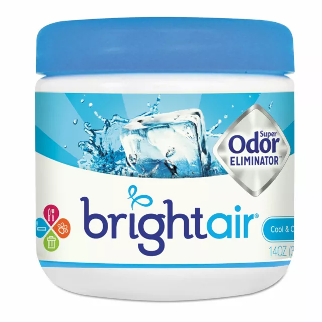 BRIGHT Air Super Odor Eliminator Cool and Clean Blue 14oz 900090EA