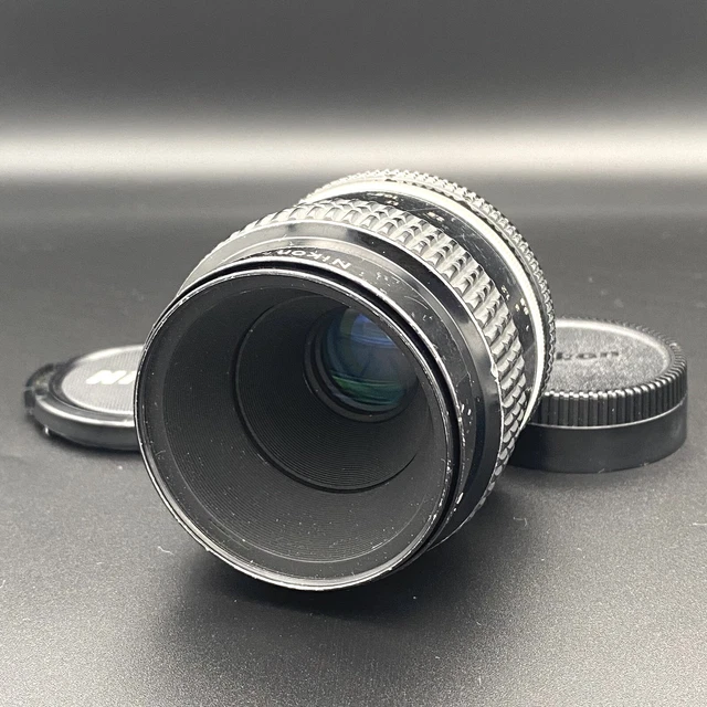 [NEAR MINT] Nikon Ai-s Ais Micro NIKKOR 55mm f2.8 Macro Close Up Lens from JAPAN