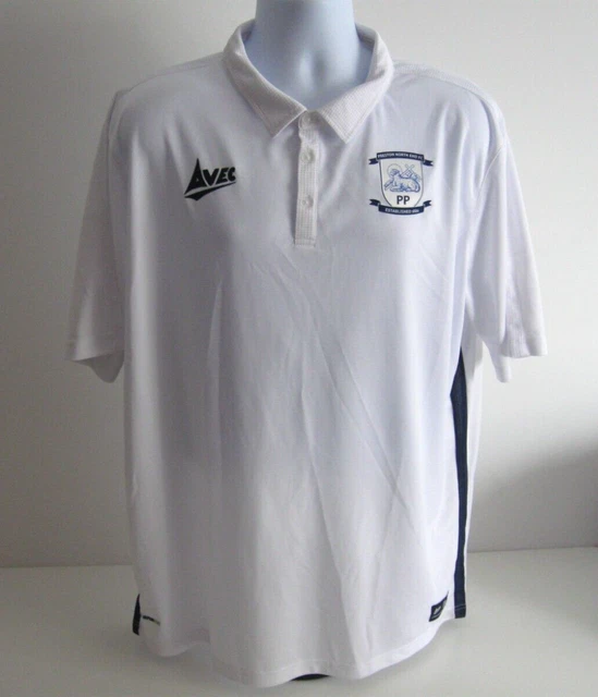 Preston North End FC 3XL Fußball Poloshirt mit Herren XXXL