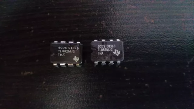 TI TL082MJG OP Amp Dual GP ±18V 8-Pin CDIP X 1PC