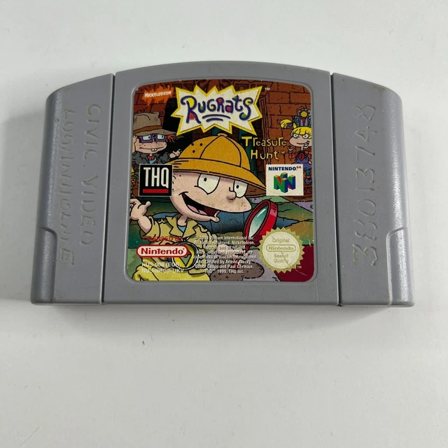 nickelodeon rugrats treasure hunt n64