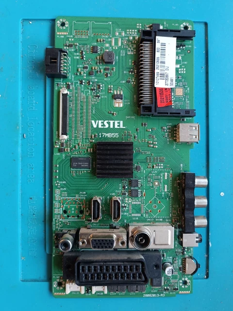 Scheda Madre Principale Per TV Hitachi 58HK6100UA, Modello 17MB230 260319R2, Ricambio