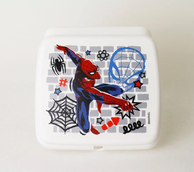TUPPERWARE LUNCHBOX SANDWICHBOX Spiderman Brotdose to go Schule Arbeit