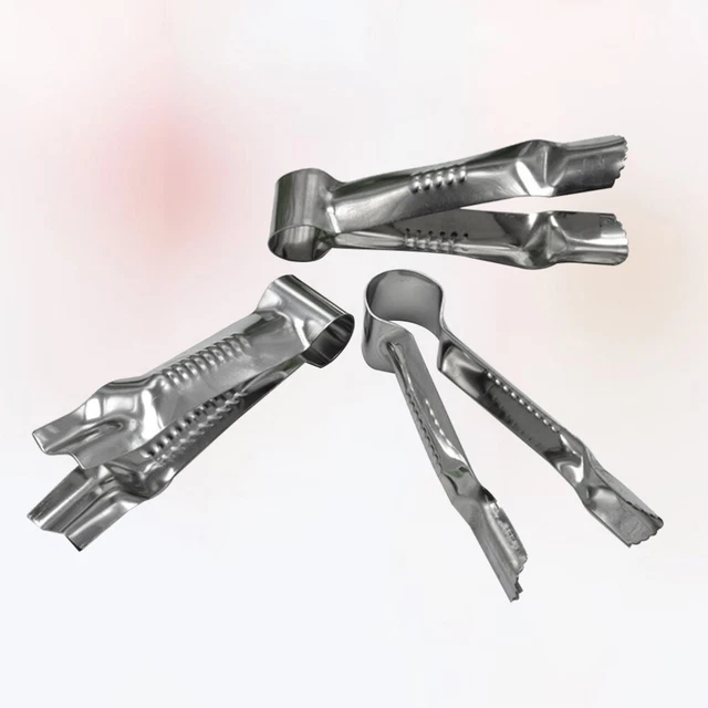 Decorar pasteles 3 Acero Inoxidable - Clip Pastel Clip Fondant Clamp Crimper Pinzas Cl