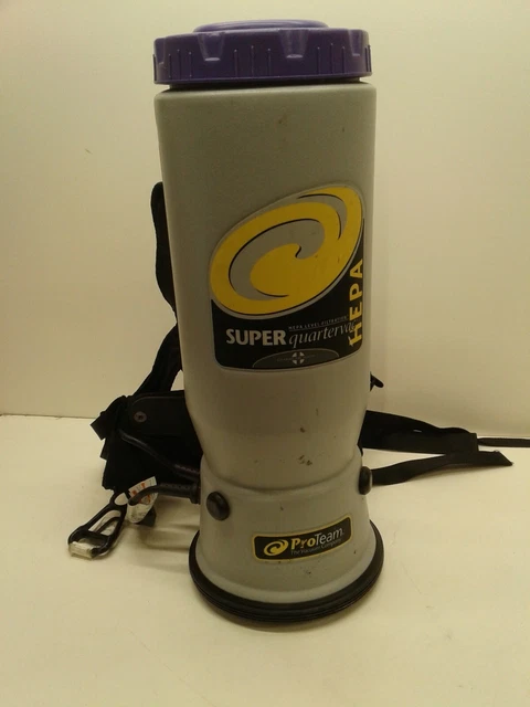 Commercial ProTeam Back Pack Vacuum SQV-100 See Photos
