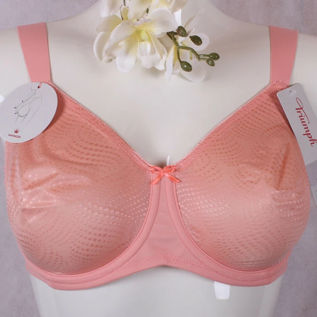 Triumph Damen BH Bügel Essential Minimizer W orange NEU mit Etikett
