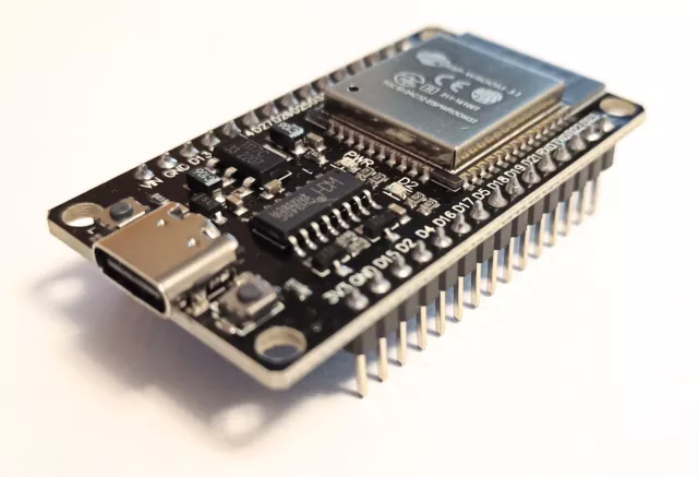 ESP32 ESP-WROOM-32 Dev Board USB-C | WiFi WLAN Bluetooth Development Kit