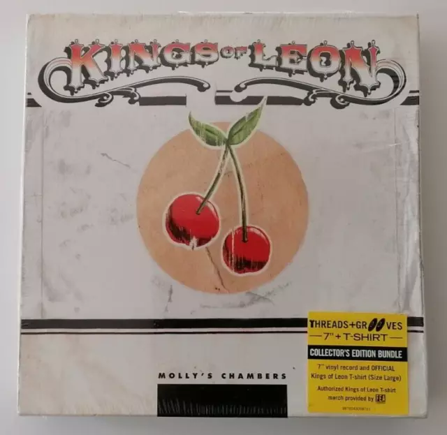 Kings Of Leon Molly’s Chambers 7” Single T-Shirt Japanese Box Set New Sealed 2