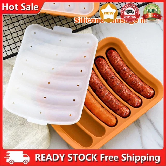 Stampo per salsicce fai da te qualità alimentare silicone fatto a mano hot dog back