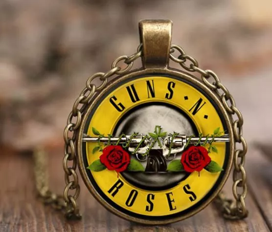 Band Guns N 'Roses Necklace Choice New