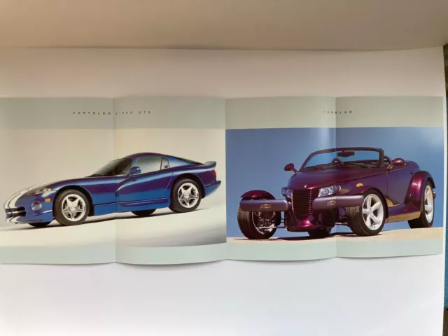 Chrysler Jeep Model Range UK Brochure 1996, Viper GTS & Plymouth Prowler