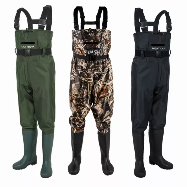 Breathable Fishing Waders Stocking Foot Waterproof Lightweight Chest Wader