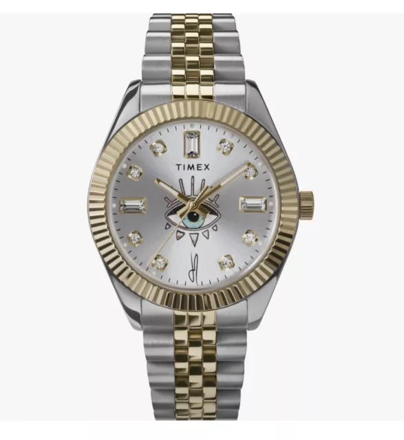 TIMEX X JA LEGACY ALLURE WATCH SILVER SUNRAY Sold Out Limited Edition