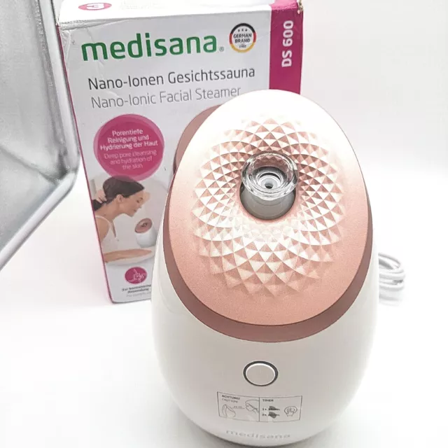 Medisana DS 600 Nano Ionen Gesichtssauna Gesichtsdampfer fr eine porentiefe Skin