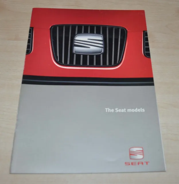 1999 2000 SEAT Model Range Brochure Prospekt Prospectus