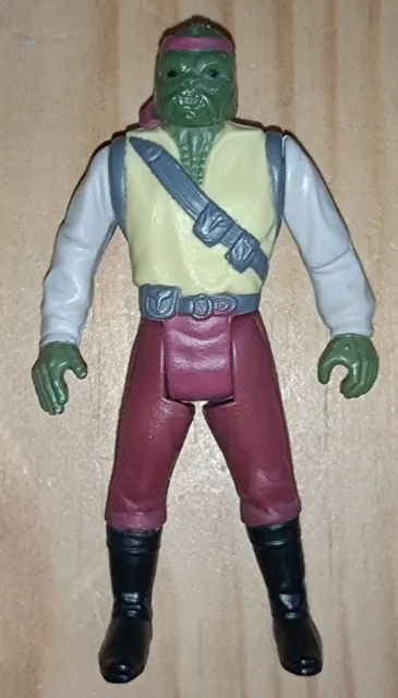 Figurine Star Wars Vintage ROTJ Barada Skiff Guard 1985 LFL B-1 no Jabba Boba