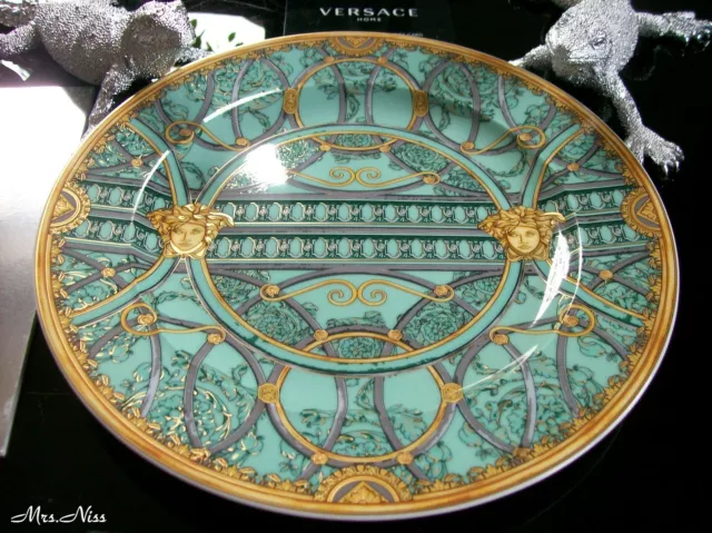 Rosenthal Versace Scala Palazzo Verde Teller 22 cm 25 Jahre Versace *NEU & OVP*