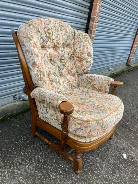 Joynson Holland Lounge Chair Ercol Style Fireside Chair 89 x 83 x 64cms