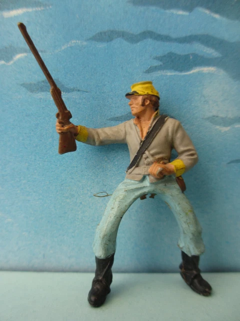 Vintage Britains Ltd Deetail American Civil War Union Soldier Horse Southern