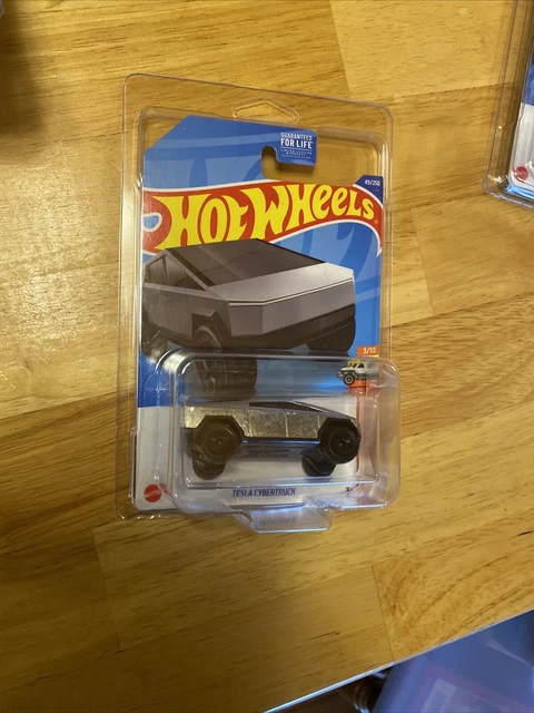 2021 HOT WHEELS Tesla Cyber Truck Cybertruck (Silver) - HW Hot Trucks