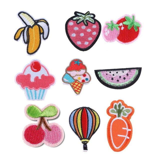 Parche de bordado con apliques de tela de planchar accesorios de ropa para niños