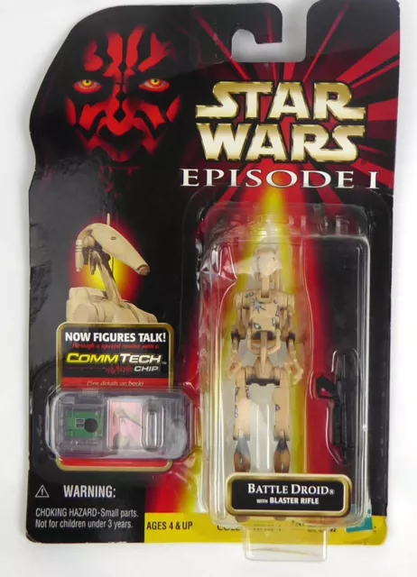 Star Wars (US) Figur NEU -- BATTLE DROID (Shot) -- Episode 1 - Kenner