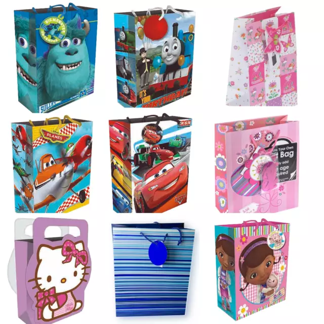 Kids Birthday Party Gift Bag Cartoons Theme Disney Gifts Bags Kids Birthday