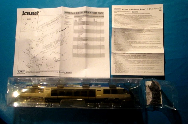Autorail Jouef HJ2436 – X 73500 SNCF, époque VI, échelle HO (neuf)