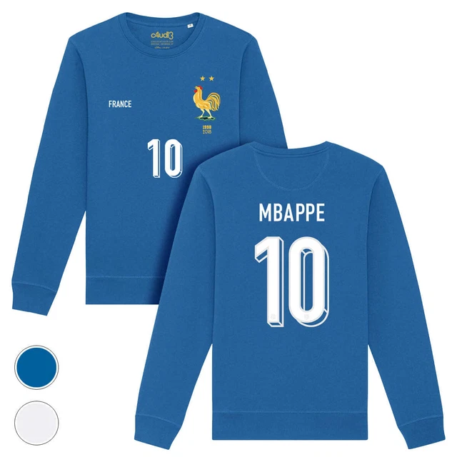 Sweat D'entraînement Equipe De France FFF - Adidas - Bleu - Taille XL - Vintage Avant 2000