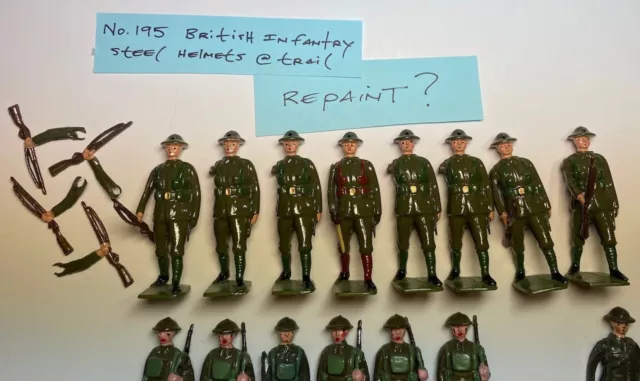Britains lead Toy soldiers. Multiple British themed sets pre and post war. 2