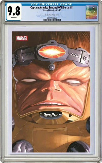 Captain America Sentinel 11 Alex Ross Timeless Virgin Variant CGC 9.8 4/05