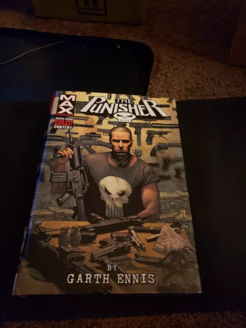 Punisher Max by Garth Ennis Omnibus Volume 1 (Marvel, 2018) Hard Back