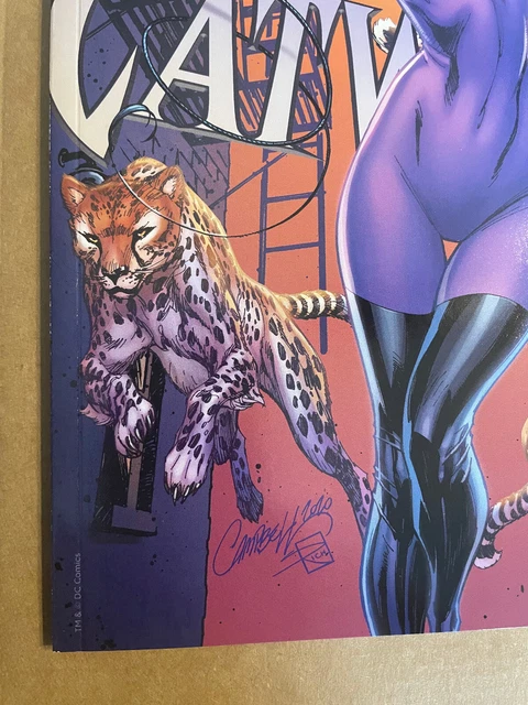 CATWOMAN 80th ANNIVERSARY SPECTACULAR 1 J SCOTT CAMPBELL EXCLUSIVE D VARIANT NM 3