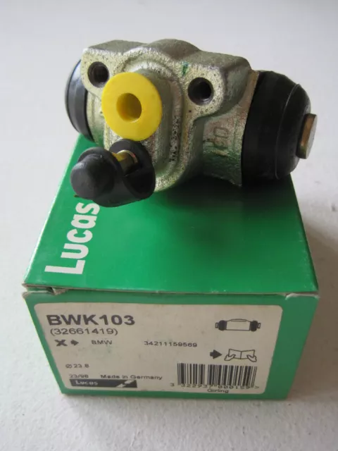 CILINDRETTO FRENI POSTERIORI LUCAS BWK103 - Bmw 316 / 318 E36