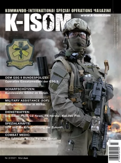 K-ISOM 3/2021 Spezialkräfte KSK GSG 9 operative Einsatzmedizin Scharfschützen