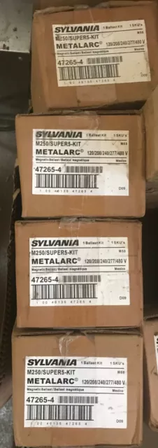 New SYLVANIA M250/SUPER5-KIT BALLAST KIT 120/208/240/277/480V