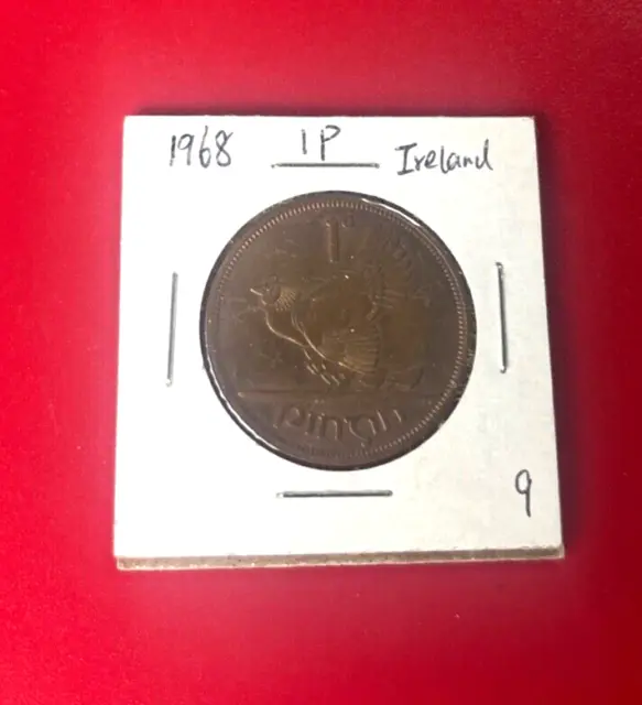 1968 1P Eire Irland Münze - Schöne Welt Münze