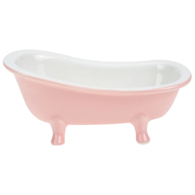 Keramik -Pflanzer Badewanne Blumentopf Porzellan Vintage Blumenpflanztopf