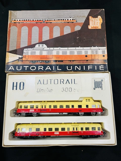 AUTORAIL BANLIEUE budd jouef M761E 1/87 avec éclairage lima roco Jouef