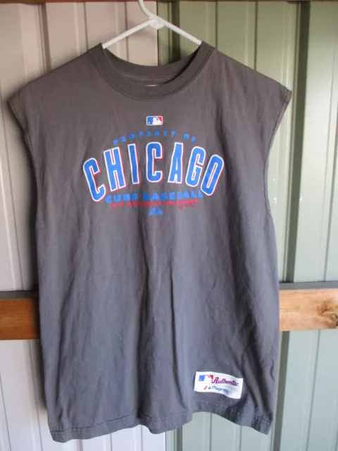 Chicago Cubs T Shirt Majestic Authentic Collection Men's XL (new)